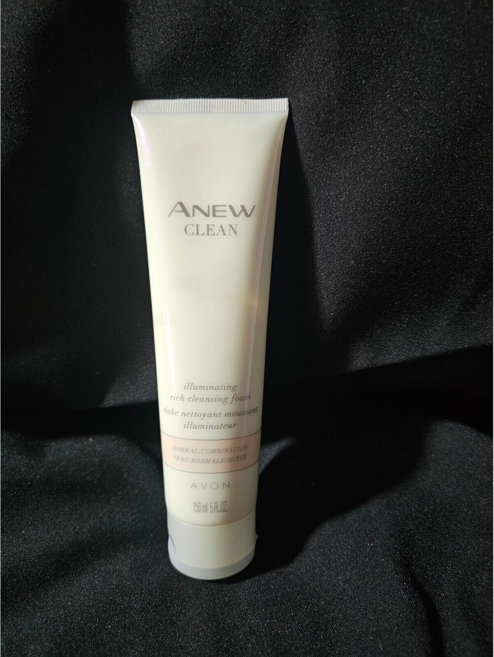 Avon Anew Clean Illuminating Rich Cleansing Foam Normal Combination Skin 5 Oz